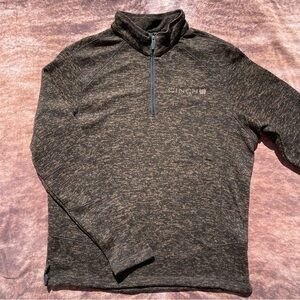 Men’s Cinch Western Quarter Zip Pullover Medium